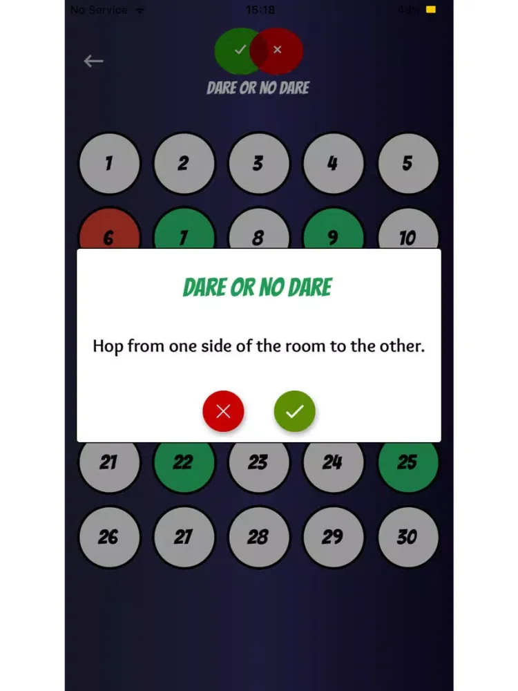 Dare Or No Dare iPad  スクリーンショット