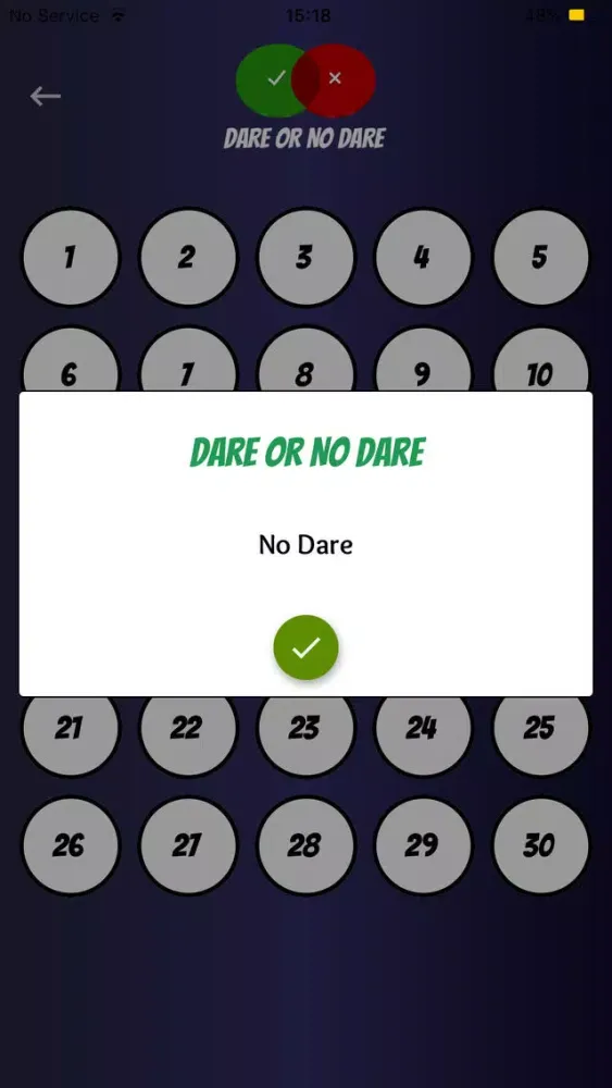 Dare Or No Dare スクリーンショット