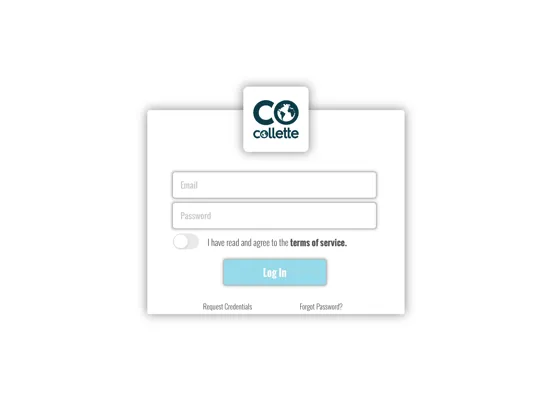 Collette Travel Hub iPad  스크린샷