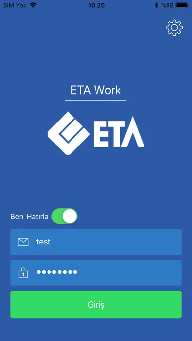 ETA Work スクリーンショット