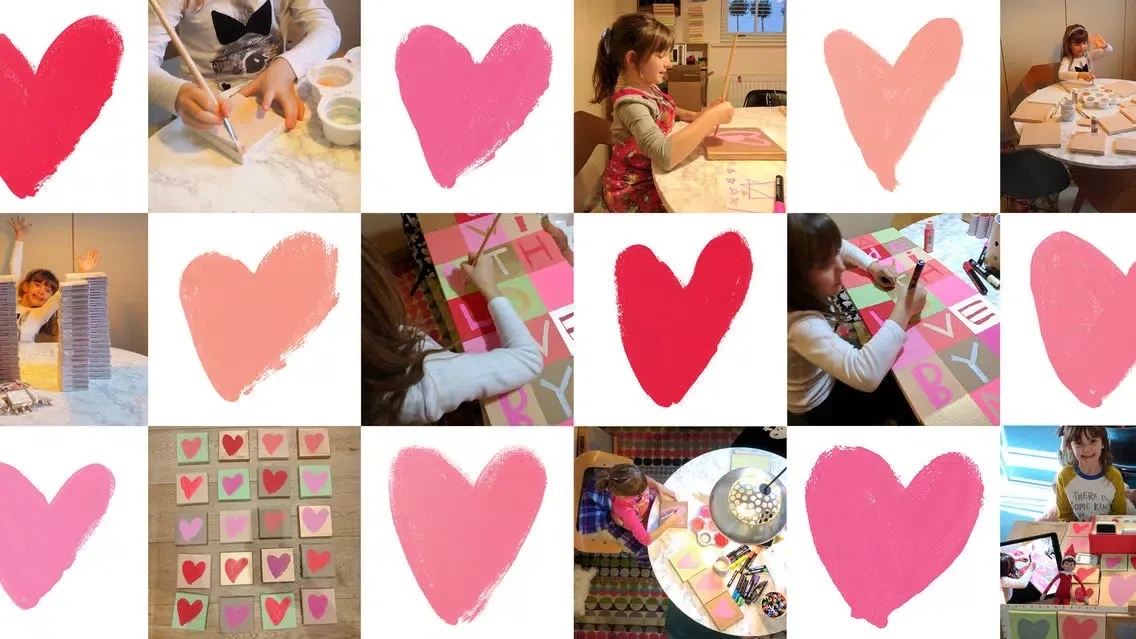 Capturas de tela do MADE WITH LOVE BY NELL (aged 7)