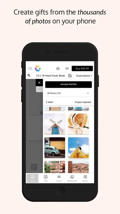 ภาพหน้าจอของ Mimeo Photos
