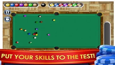 Captures d'écran de 3D Ball Table - Billiard Night