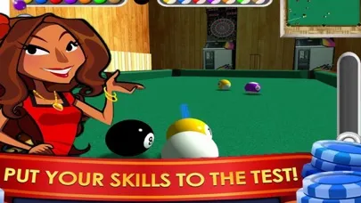 Captures d'écran de 3D Ball Table - Billiard Night