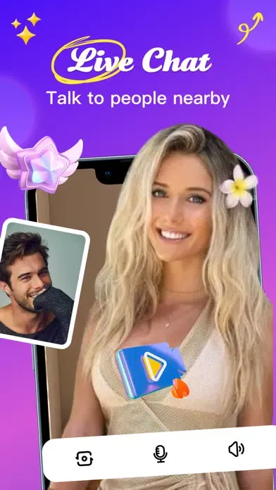 Скриншоты michat-Live Video Chat