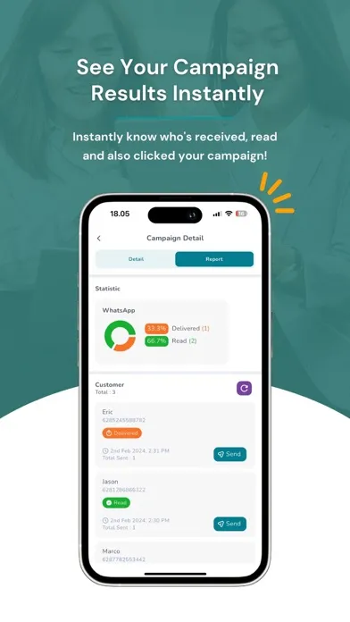 Ảnh chụp màn hình của Mimin Campaign