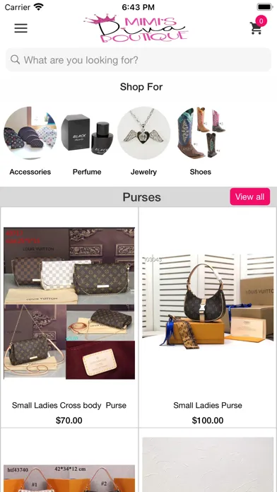 Zrzuty ekranu Mimi's Diva Boutique