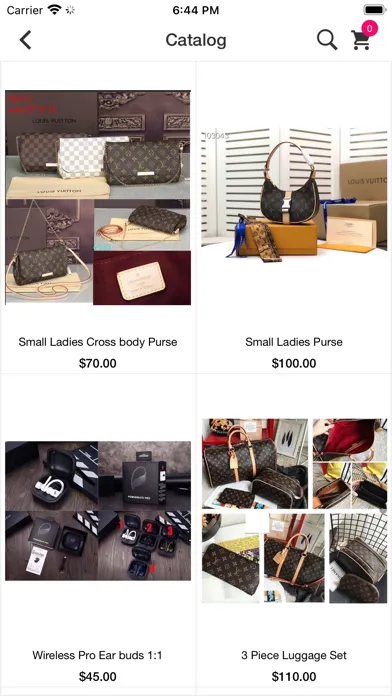 Zrzuty ekranu Mimi's Diva Boutique