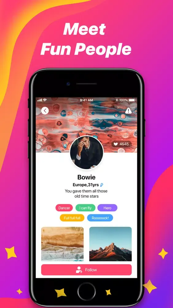 MeU Chat: Random Video Chat স্ক্রিনশট