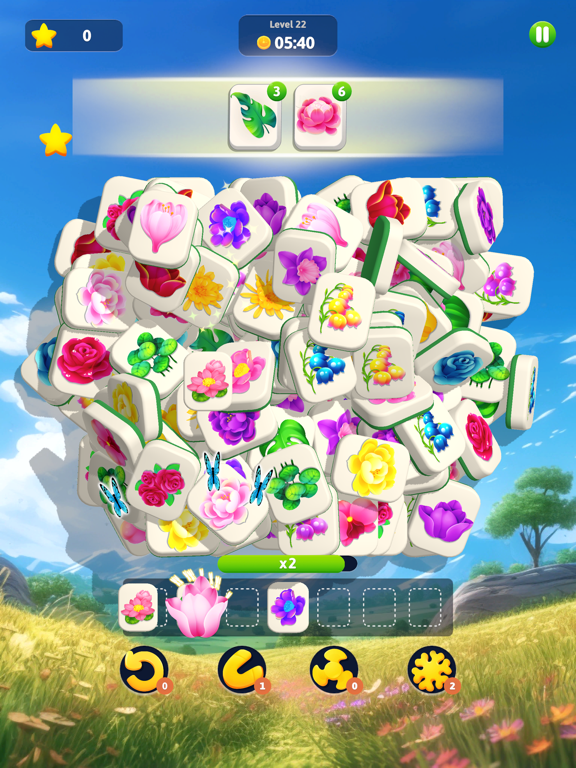 ภาพหน้าจอของ Flower Match Quest iPad 
