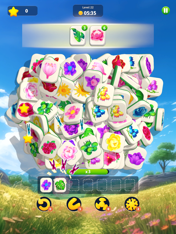 ภาพหน้าจอของ Flower Match Quest iPad 