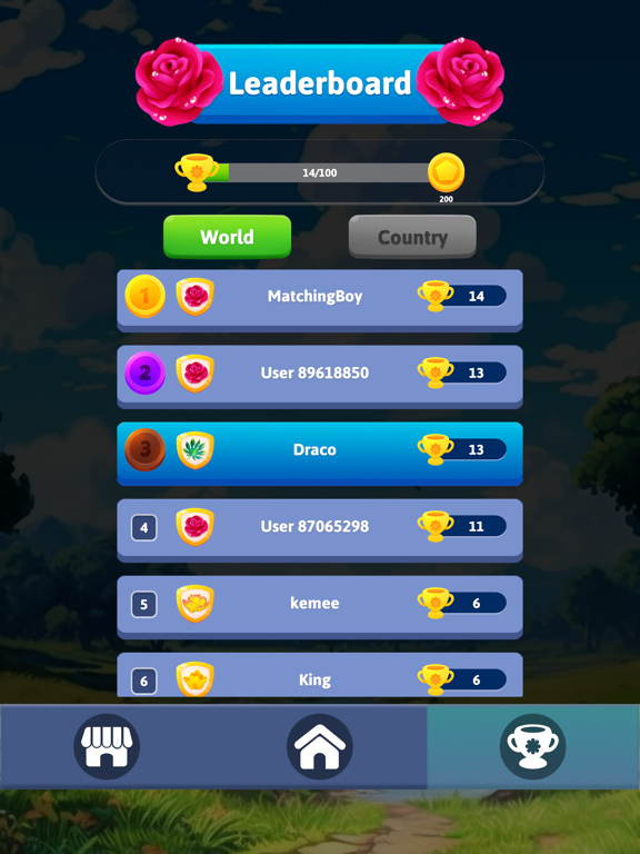 ภาพหน้าจอของ Flower Match Quest iPad 