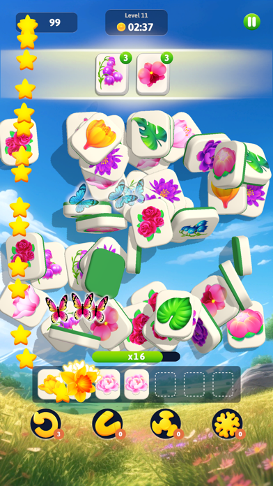 ภาพหน้าจอของ Flower Match Quest