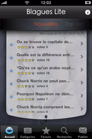 Blagues Lite Screenshots