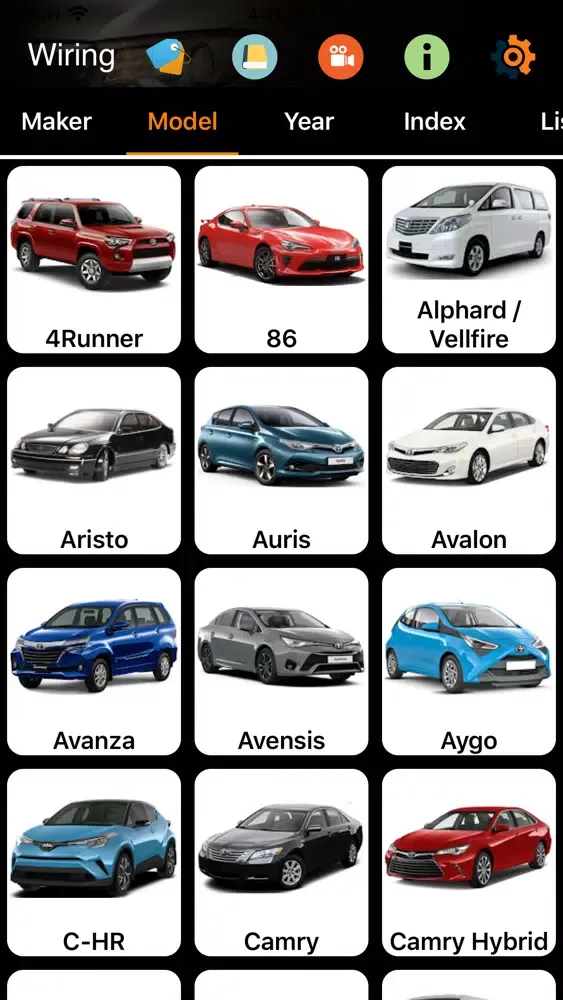 Ảnh chụp màn hình của Carmin Pro