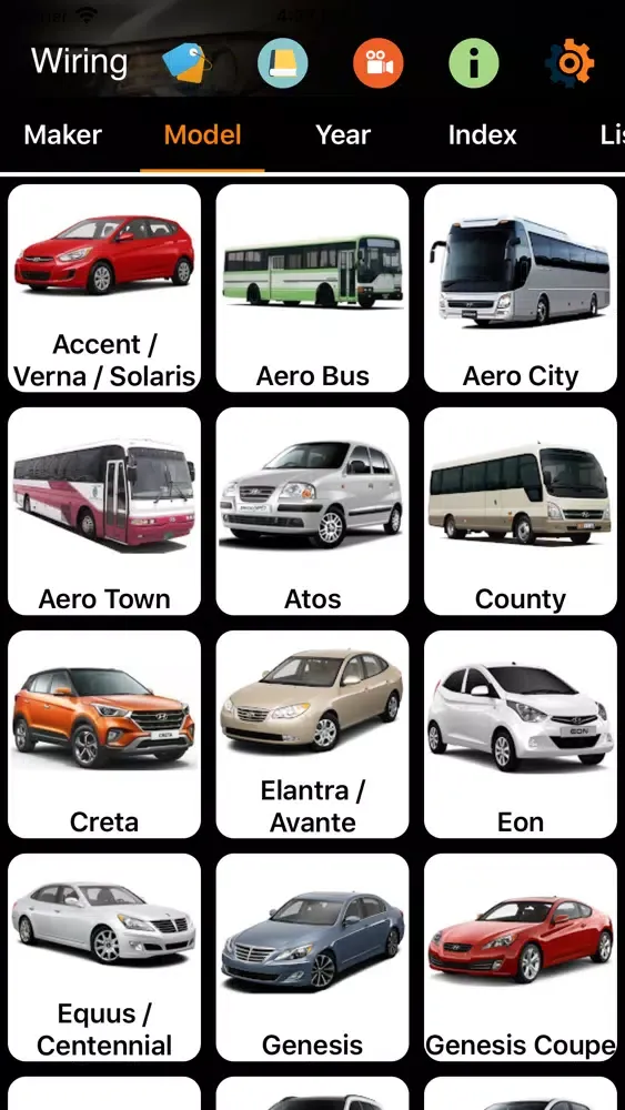 Ảnh chụp màn hình của Carmin Pro
