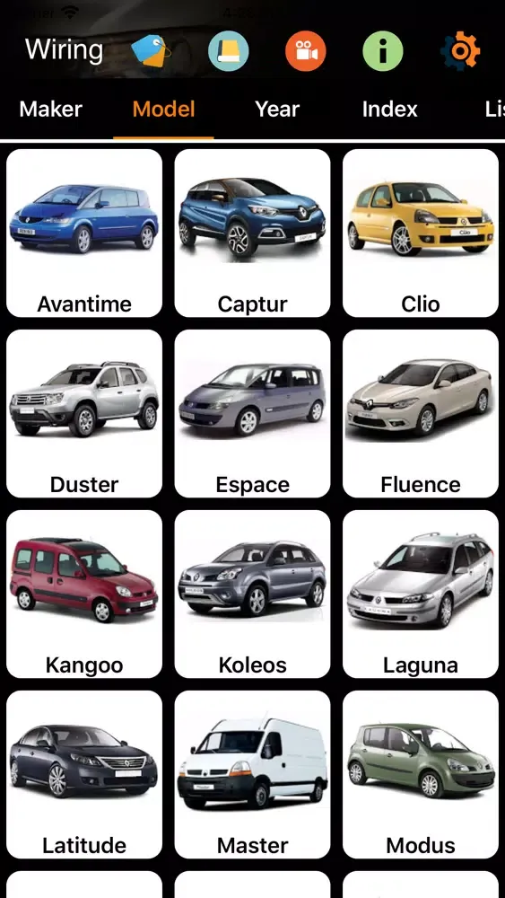 Ảnh chụp màn hình của Carmin Pro