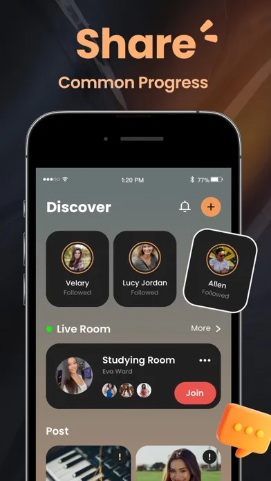 Capturas de pantalla de Mina: Live Chat, Share Moments