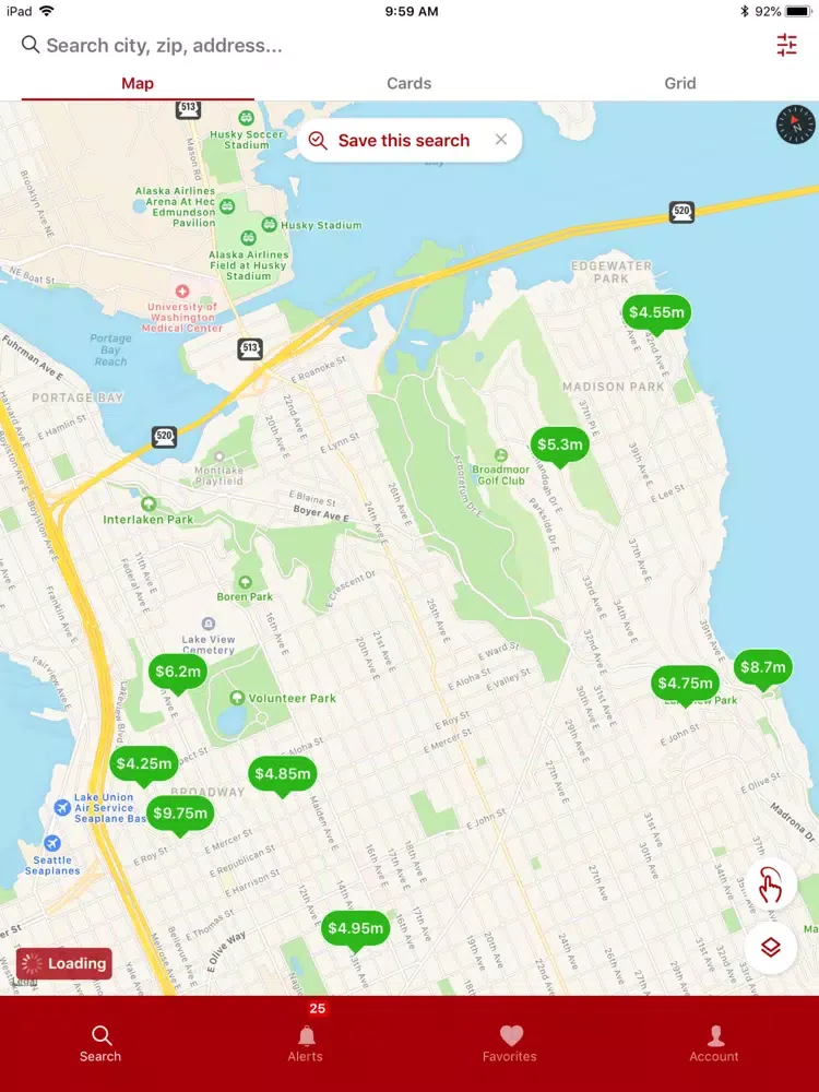 Mina Mina Real Estate iPad  스크린샷