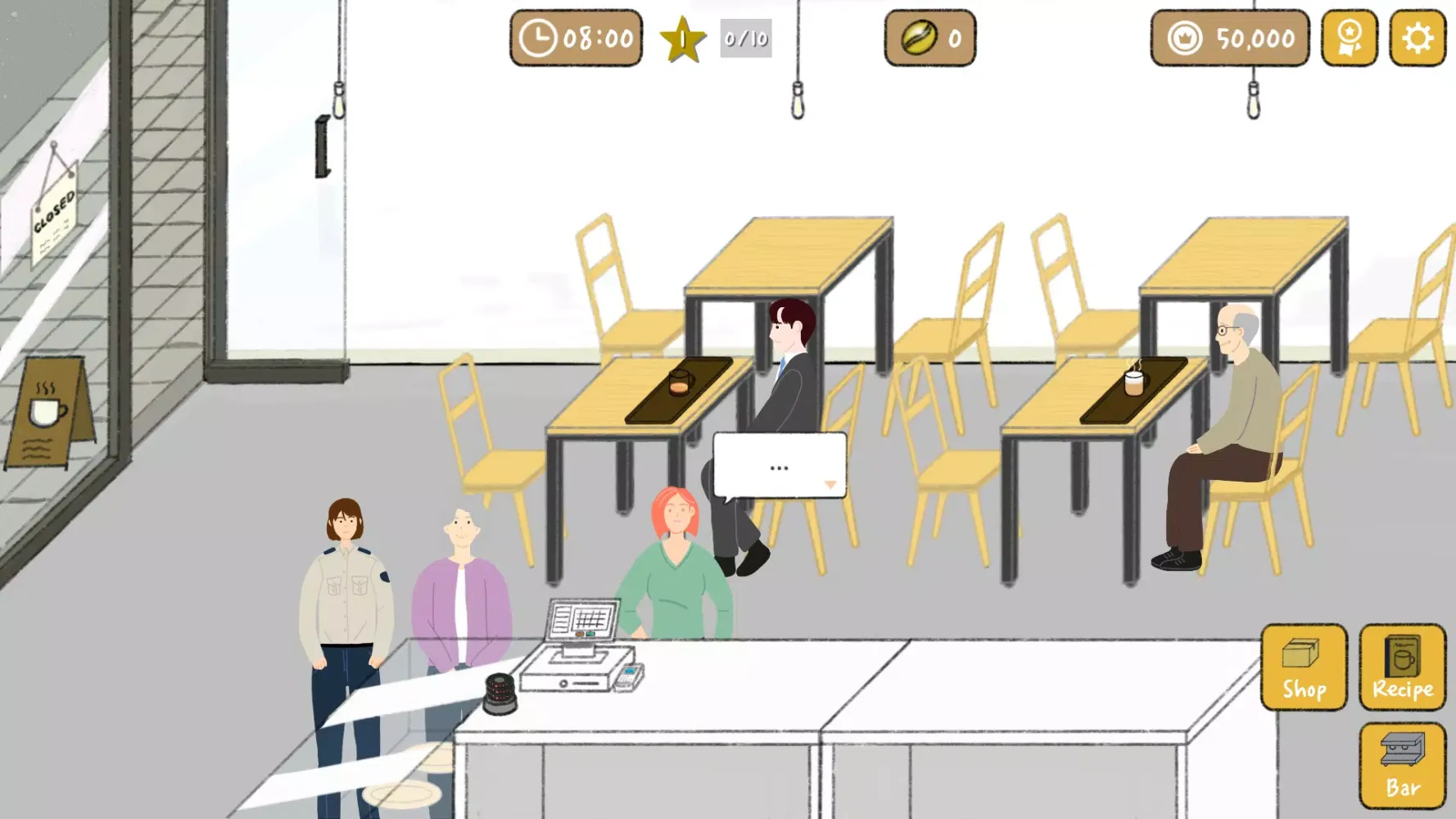 Tiny Coffee Shop Story应用截图