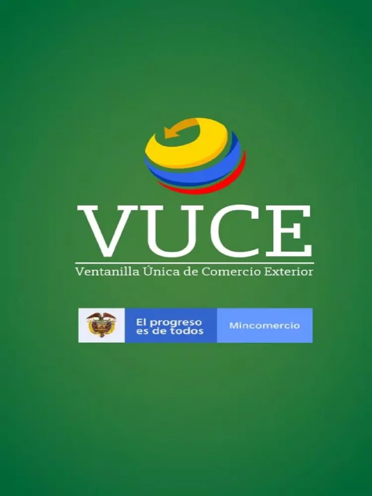 Tangkapan skrin VUCE Colombia iPad 