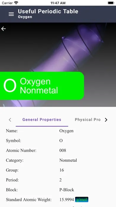 Useful Periodic Table Ekran Görüntüleri