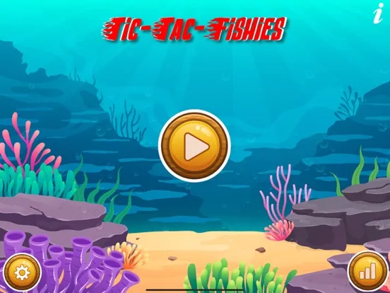 ภาพหน้าจอของ Tic-Tac-Fishies iPad 