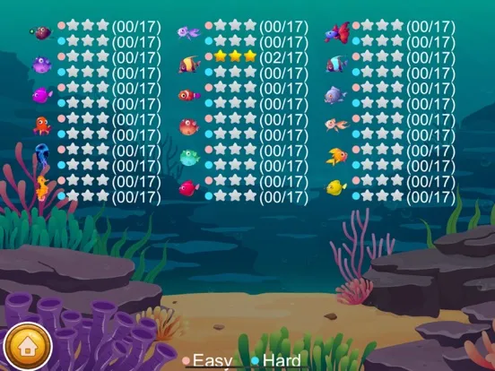 ภาพหน้าจอของ Tic-Tac-Fishies iPad 