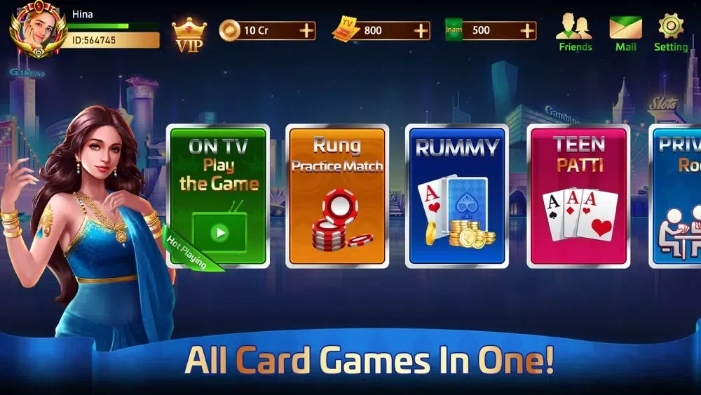 Capturas de tela do Rung king live Hokm CourtPiece