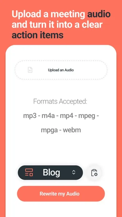 Tangkapan layar Mindclear: AI Note Taker Voice