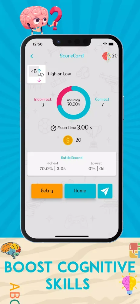 Mind Maze Brain Games 스크린샷