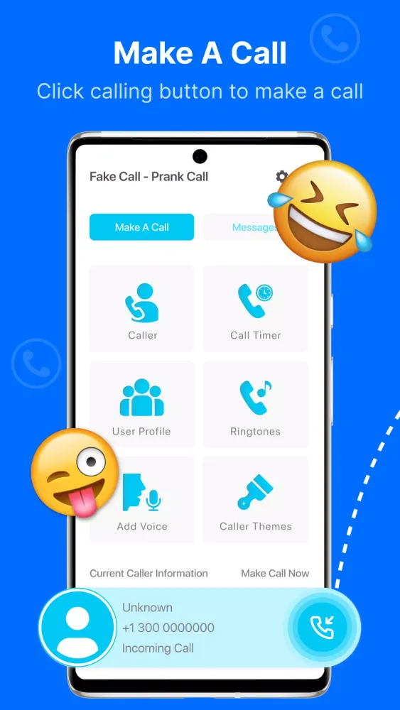 Fake Call - Prank Call Dialer Screenshots