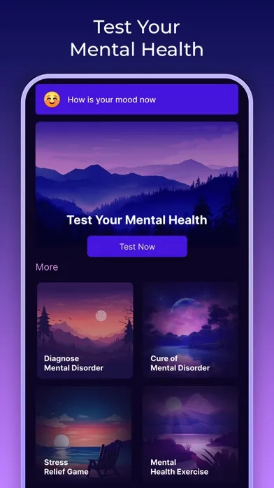 Mind Ease: Stress Relief App Screenshots