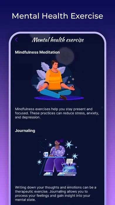 Mind Ease: Stress Relief App Screenshots