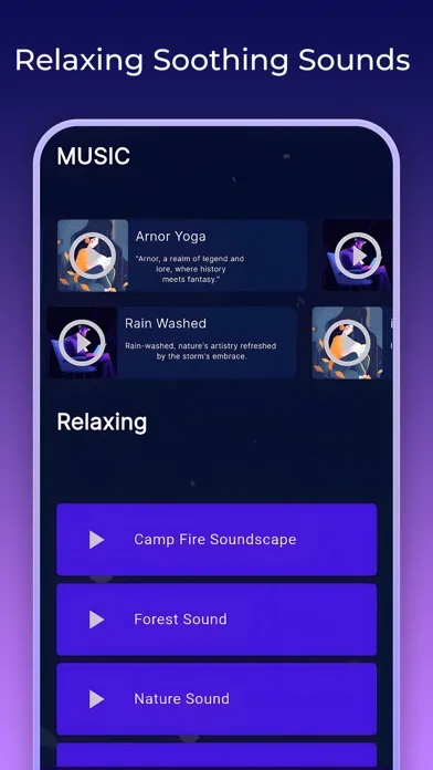 Mind Ease: Stress Relief App Screenshots