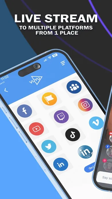 Vuyu -Live-Multi Social Stream應用截圖