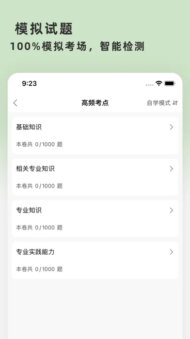 Capturas de pantalla de 药士题库