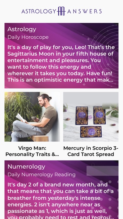 Zrzuty ekranu Astrology Answers - Daily Horo