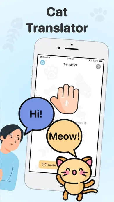 Cat Translator – Meow & Talk スクリーンショット