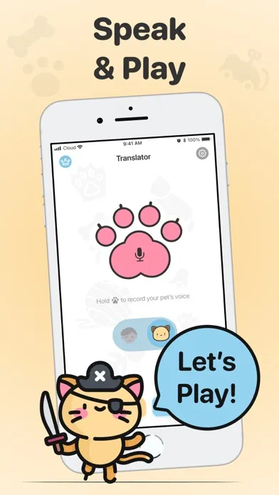 Cat Translator – Meow & Talk スクリーンショット
