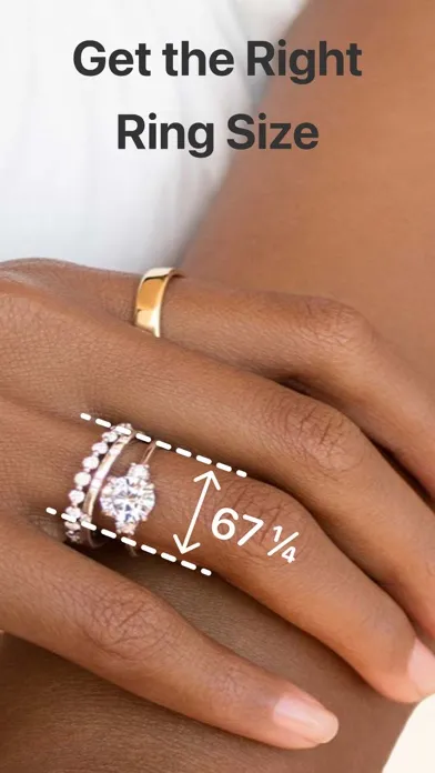 Tangkapan layar Ring Sizer – Ring Size Meter