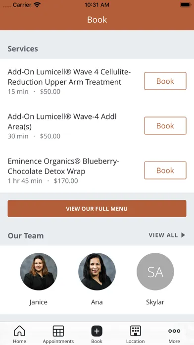 Ảnh chụp màn hình của DIVINE SALON-SPA