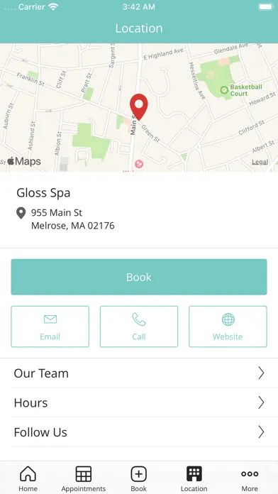 Tangkapan layar Gloss: Nail Studio