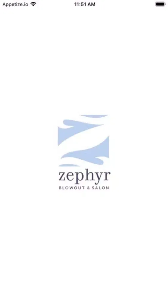 Zephyr Blowout & Salon スクリーンショット