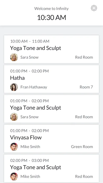 تصاویر Mindbody Check-In