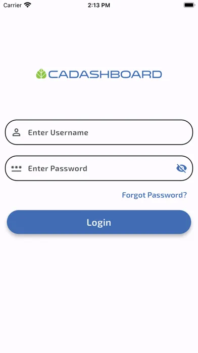 Capturas de tela do CADASHBOARD_
