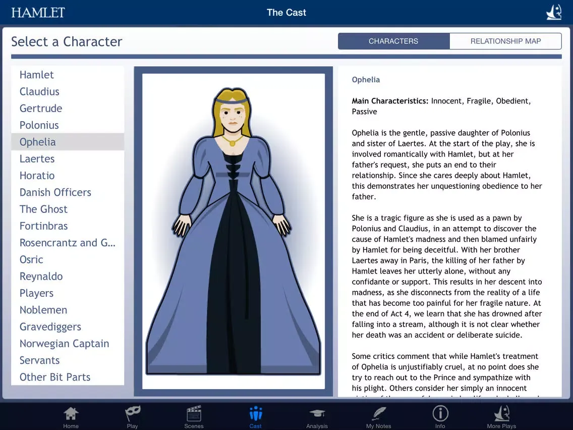 Shakespeare In Bits: Hamlet iPad  سکرین شاٹس