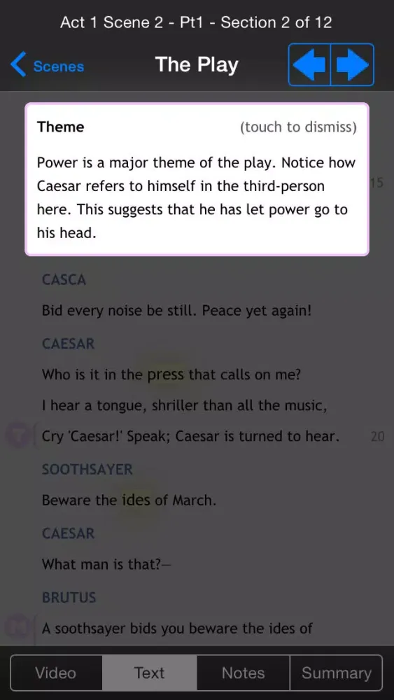 Shakespeare In Bits: Julius Caesar应用截图