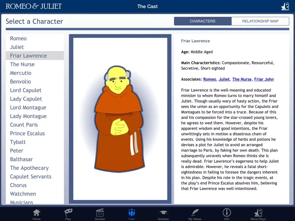 Shakespeare In Bits: Romeo & Juliet iPad  Screenshots