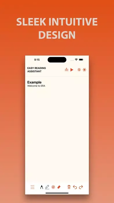 Capturas de tela do ERA - Easy Reading Assistant